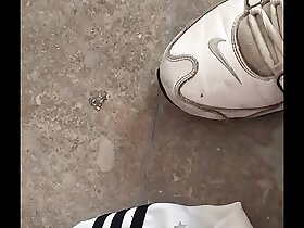 German Soccer, Fussballer jerking, Nike Shox