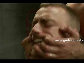 Drooling prisoner is flogged